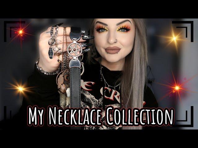 My Gothic Necklace Collection: Show & Tell (2025)! - LunaLily