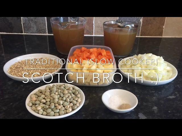 Traditional Scotch Broth recipe | Scottish Recipe | Slow Cooker