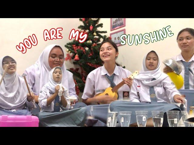 Musik kontemporer-you are my sunshine (tugas SeniBudaya XII) || VLOGMAS 1