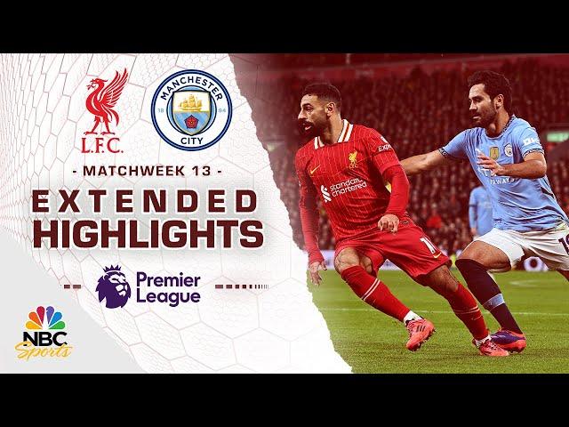 Liverpool v. Manchester City | PREMIER LEAGUE HIGHLIGHTS | 12/1/2024 | NBC Sports