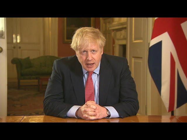 Boris Johnson announces complete UK lockdown amid coronavirus crisis