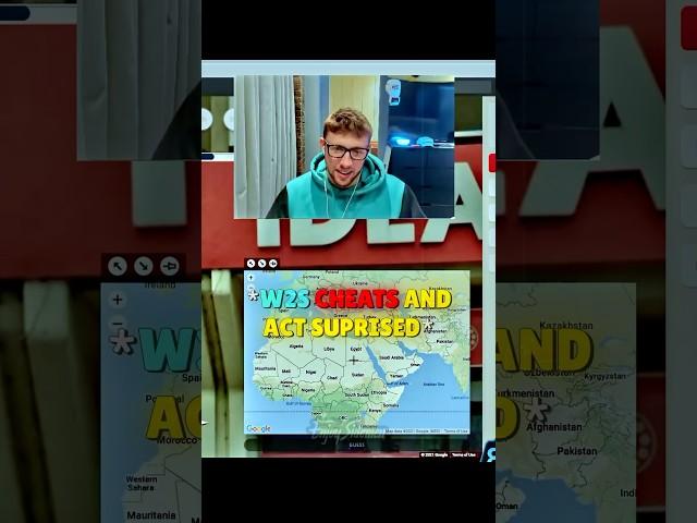 His acting is so funny#funny #w2s #geoguessr