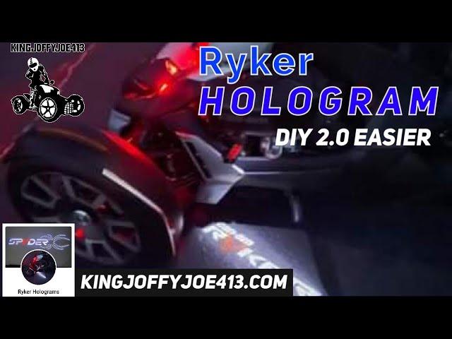 Ryker Hologram DIY 2.0 (Easier Install)