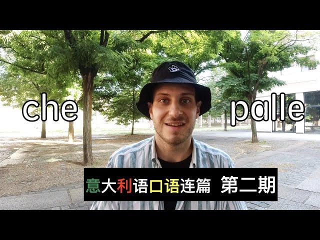 意大利语口语连篇第二期 - CHE PALLE! 真烦！