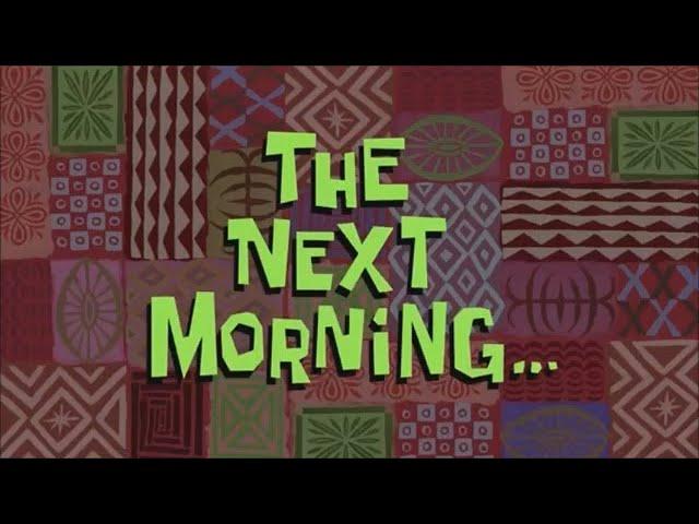 The Next Morning free video effect