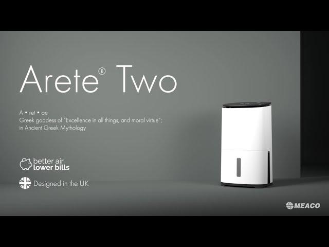 Introducing Arete® Two, our fastest, most efficient dehumidifier yet | Meaco