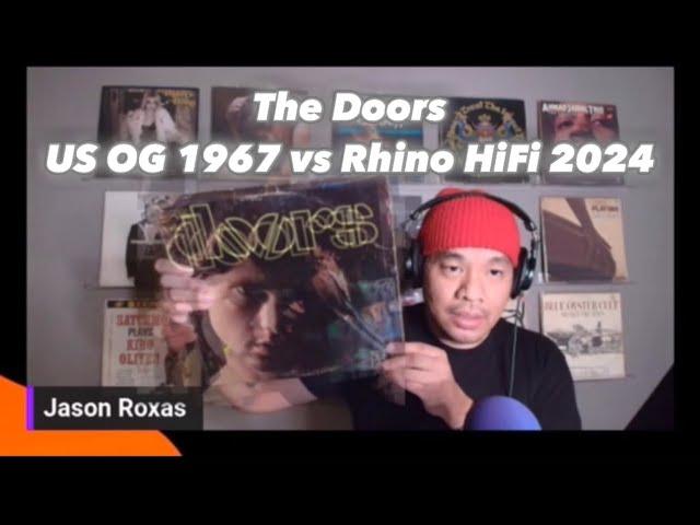 Vinyl Record Shootout #007 | Break On Through | The Doors | 1967 US OG VS 2024 Rhino HiFidelity RE