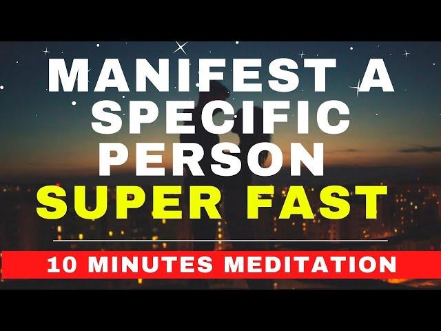 Manifest A Specific Person Meditation (SUPER FAST) Guided Meditation | Robert Zink