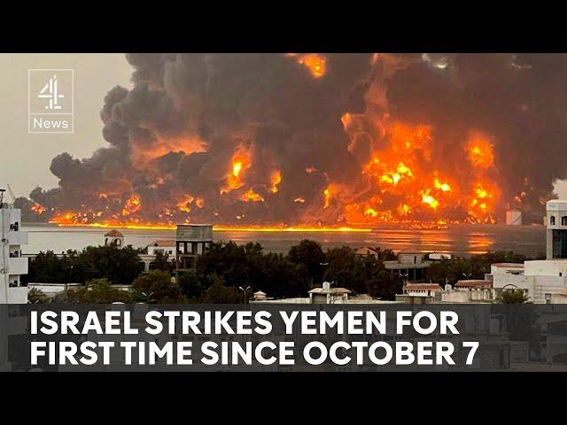 Israel strikes Yemen for first time since Gaza war