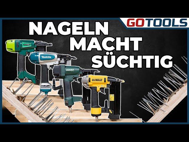 The fastest and cheapest way to nail!? Comparative test of pneumatic nailers