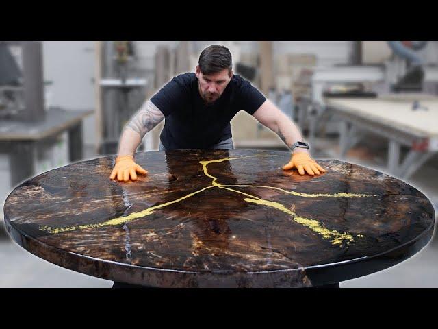 Table Made with Ancient Japanese Technique