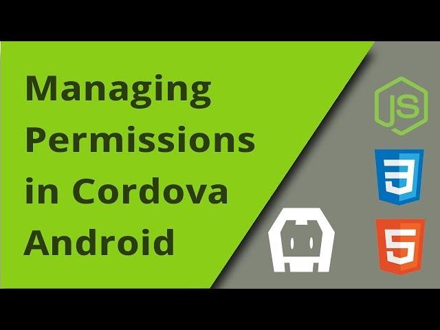 Cordova Android App Permission Management