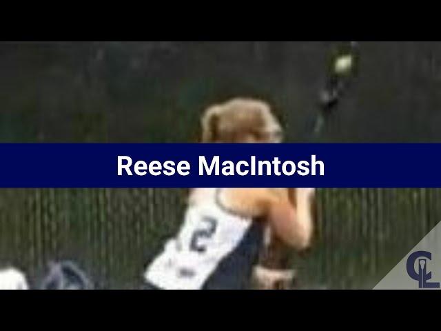 Reese MacIntosh Lacrosse Highlights - PA 2024 - Att. Mid