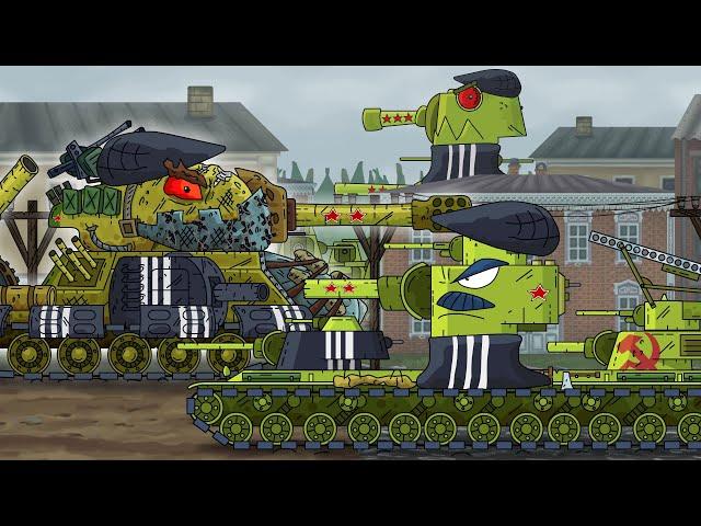 Soviet monsters survive in Samara - Cartoons about tanks