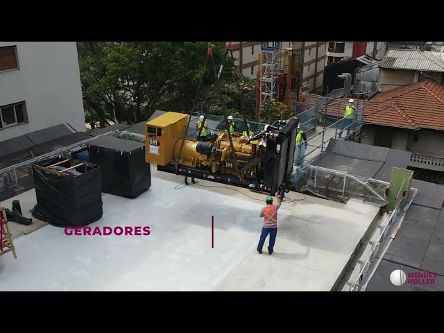 Estação de Energia Hcor - Projeto e Execução Mendes Holler - making of