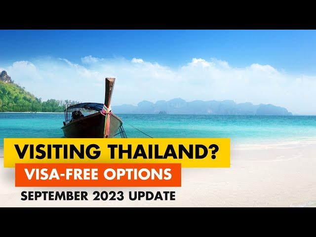  Thailand TOURIST VISA OPTIONS September 2023 | NEW Thai Elite Visa Packages