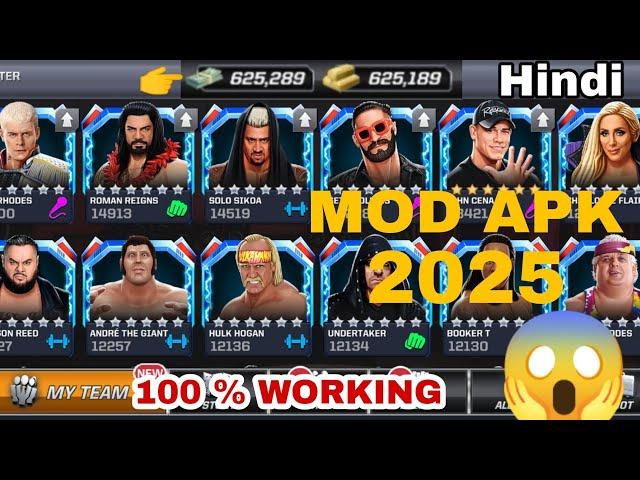 Download WWE Mayhem Mod Apk 2025 Unlimited money & Gold  In Hindi