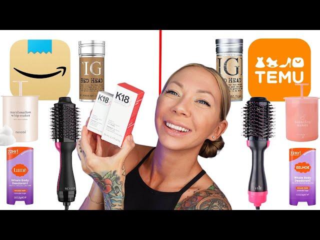 temu vs. amazon: same beauty products?!