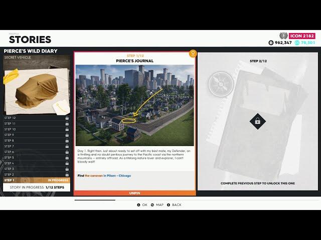 The Crew 2 - Pierce's Wild Diary | Story Complete Guide - American Legends