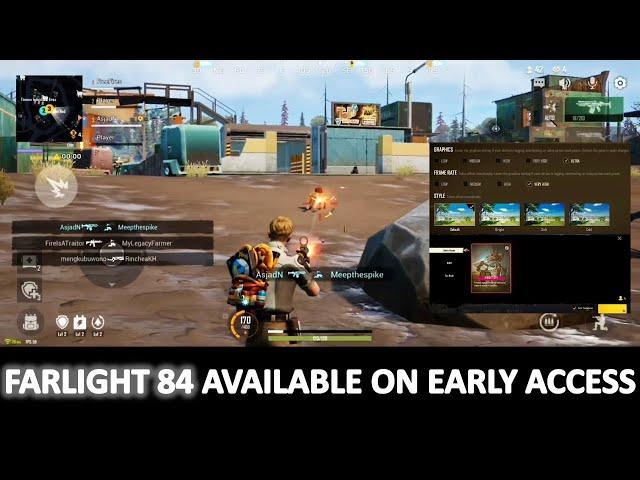 FARLIGHT 84 - AVAILABLE ON EARLY ACCESS ON PLAY STORE