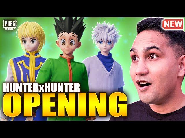 Hunter X Hunter Crate Opening l Hunter X Hunter Collaboration | Hunter X Hunter Skins | PUBG MOBILE