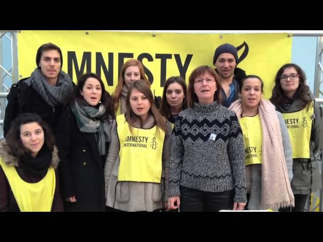 Amnesty France in solidarity with victims of police violence in the US