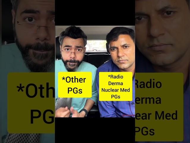 Radiology PG vs other PGs  #radiology #radiologist #radiologylife #drkaushik #mbbs #shorts