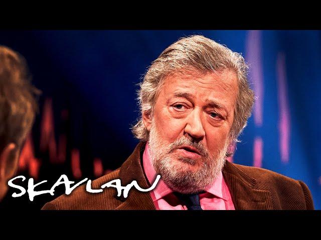 Stephen Fry on cancel culture, morality and ties | SVT/TV 2/Skavlan