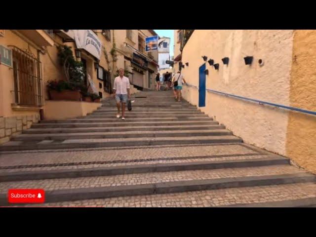 Going uphill in Torremolinos Málaga Costa del Sol [4K]