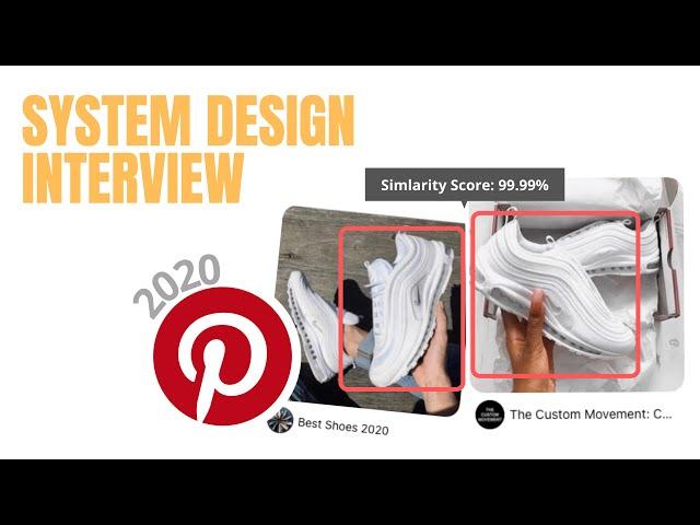 2020 Pinterest "Extended" System Design Interview: Similar Products