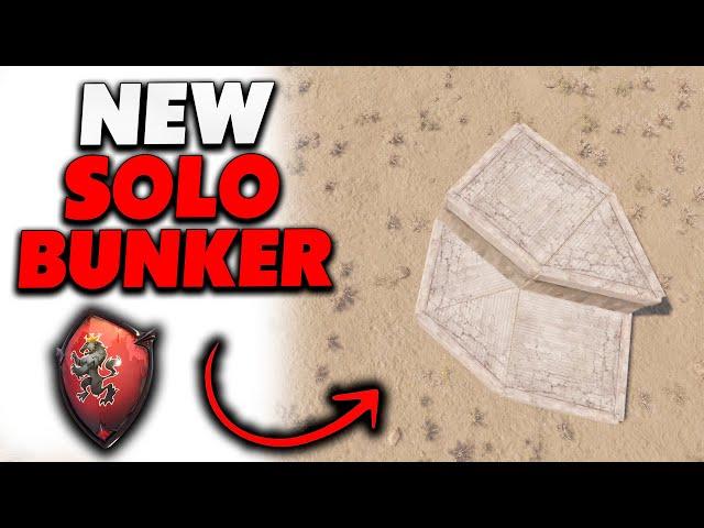 New Compact Solo BUNKER In Rust / Rust Base Design 2024