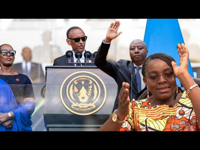 Mme INGABIRE Victoire avuze ku irahira rya H.E Paul KAGAME n'abandi