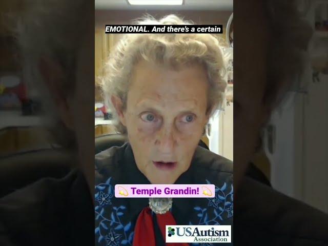 TEMPLE GRANDIN on THINKING BRAINS vs. EMOTIONAL BRAINS! #autism