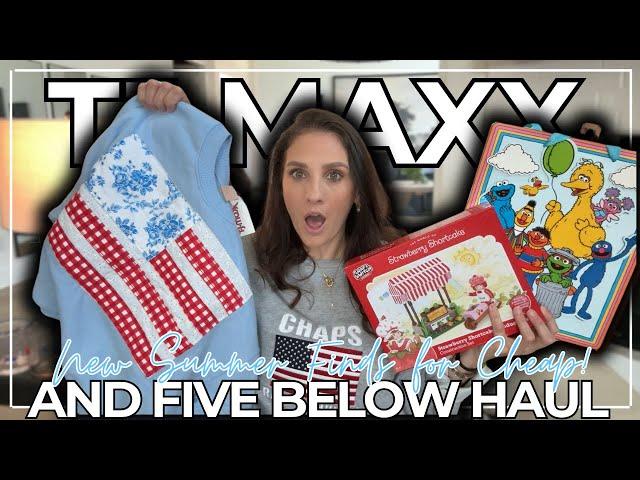 TJ MAXX and FIVE BELOW Summer Haul | Great NEW Finds for UNDER $20.00!