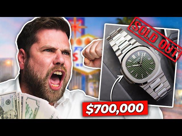 Selling a $700,000 Watch In Las Vegas!