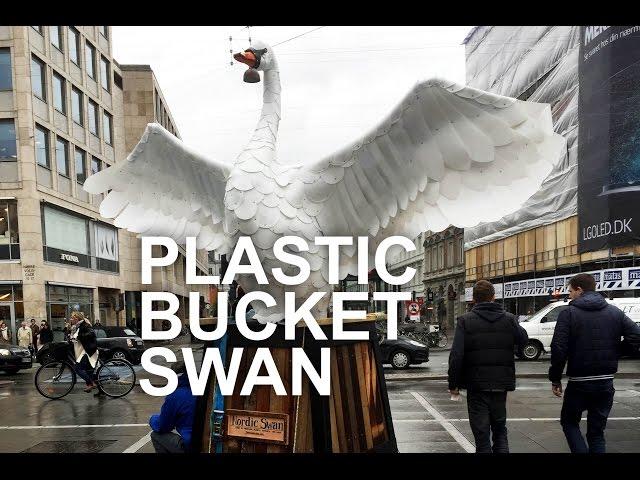 Recycled Plastic Bucket Swan