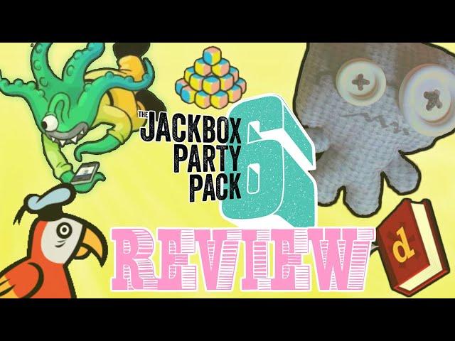 The Jackbox Party Pack 6 Review & Individual Game Summary | 2 Left Thumbs | Jackbox 6 Review
