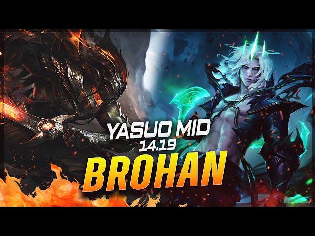 BROHAN - Yasuo vs Viego MID Patch 14.19 - Yasuo Gameplay