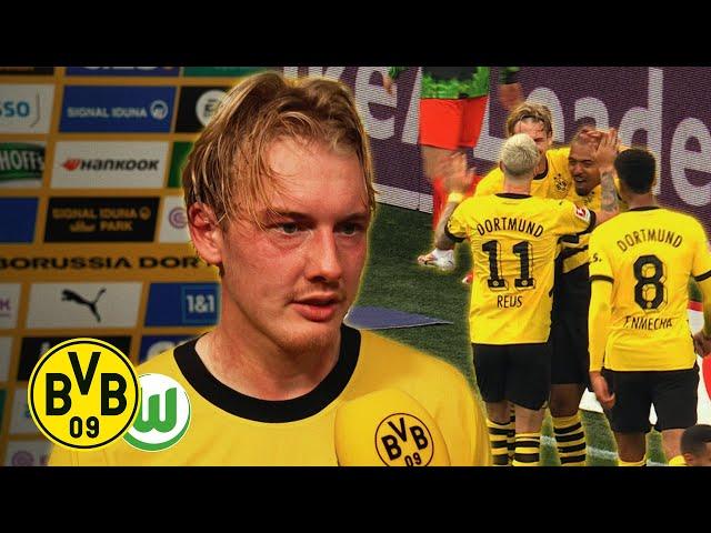 Brandt: "Marco did a sensational job!“ | BVB 1-0 VfL Wolfsburg | Highlights