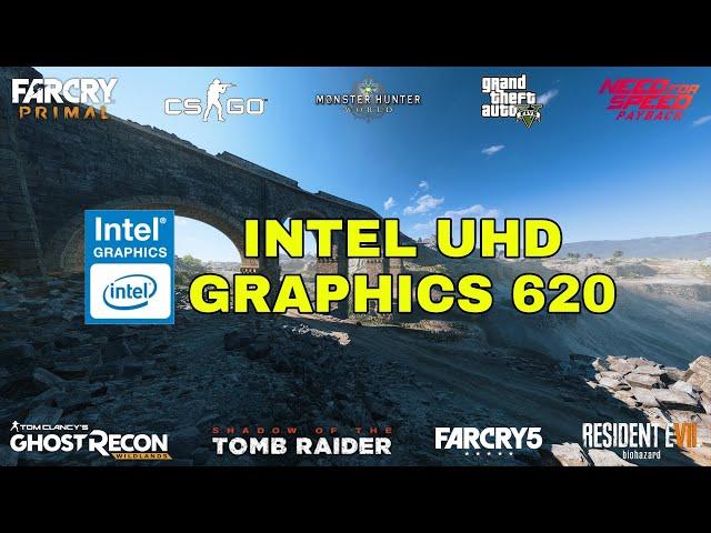 Intel UHD Graphics 620 Gaming Test ! 2020