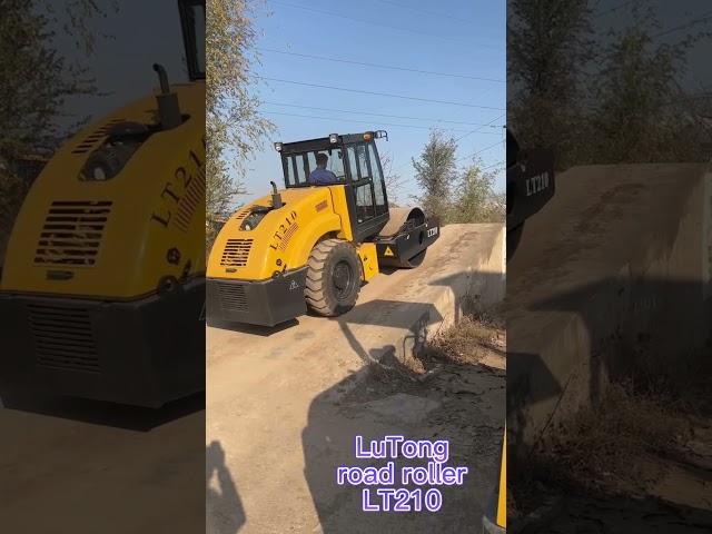 LuTong road roller - LT210 #soil compaction#roadroller#road machinery #earthwork