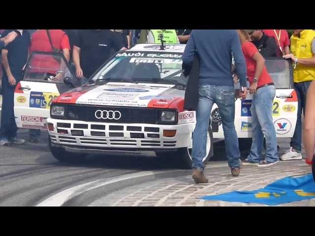 KLAUSNER AUDI QUATTRO RALLY LEGEND 2013 SHOW