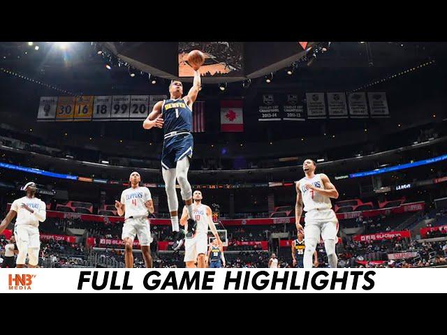 Denver Nuggets vs LA Clippers 10.4.21 | Full Highlights | @HNBMediaTV