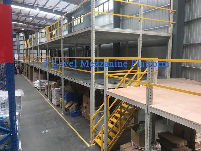 Eyda 3 Level Mezzanine Platform