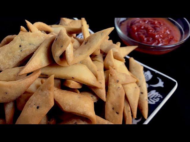 How to make Nimki | Namkeen Recipe | Tea time snack  |  - Yummy Food World122