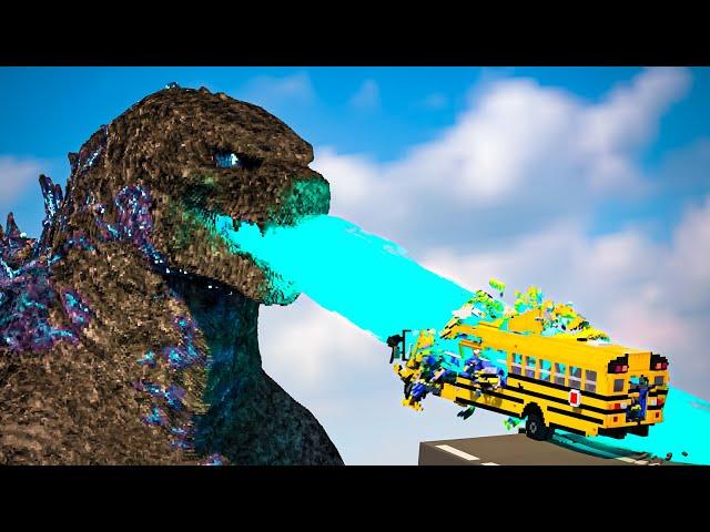 Cars vs Godzilla | Teardown