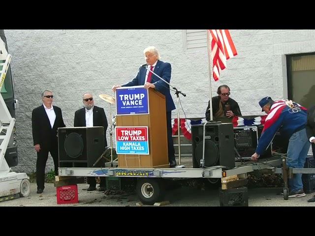 Trump Rally in Hubertus Wisconsin 11/2/2024 - Anita Beer