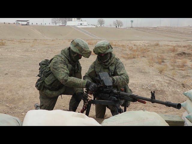 NSV 12,7mm Machine Gun in Action