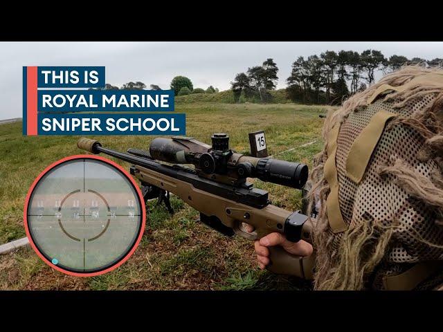 Exclusive access: Mastering marksmanship - module one of Royal Marines sniper school | Part one