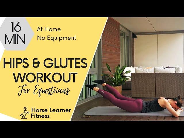 Rider Position Workout | Glute & Hip Strength Exercises for Horse Riders